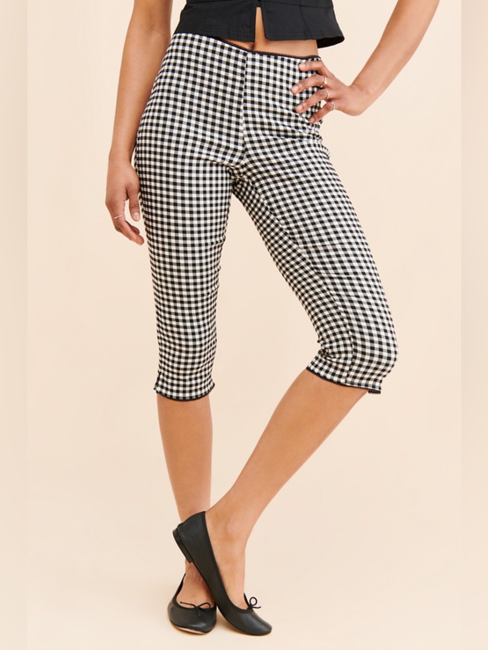 Gingham Capris Urban Outfitters